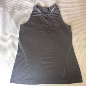 Nike gray dri fit racer back tank